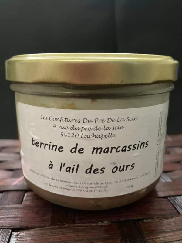 terrine-marcassin-ail-des-ours-produits-fermiers-locaux-Crion-Lunéville-Nancy